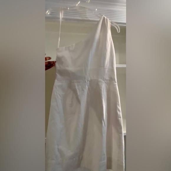 Shoshanna one shoulder dress with beaded neckline - Picture 12 of 12